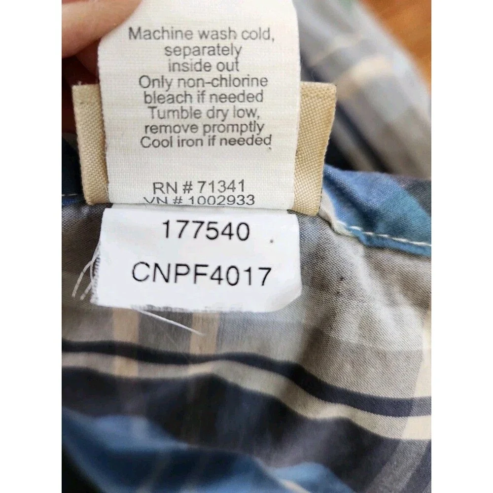 Vintage LL Bean Plaid Comforter Bedding Blanket 107x96 Inches King size Flaws Se